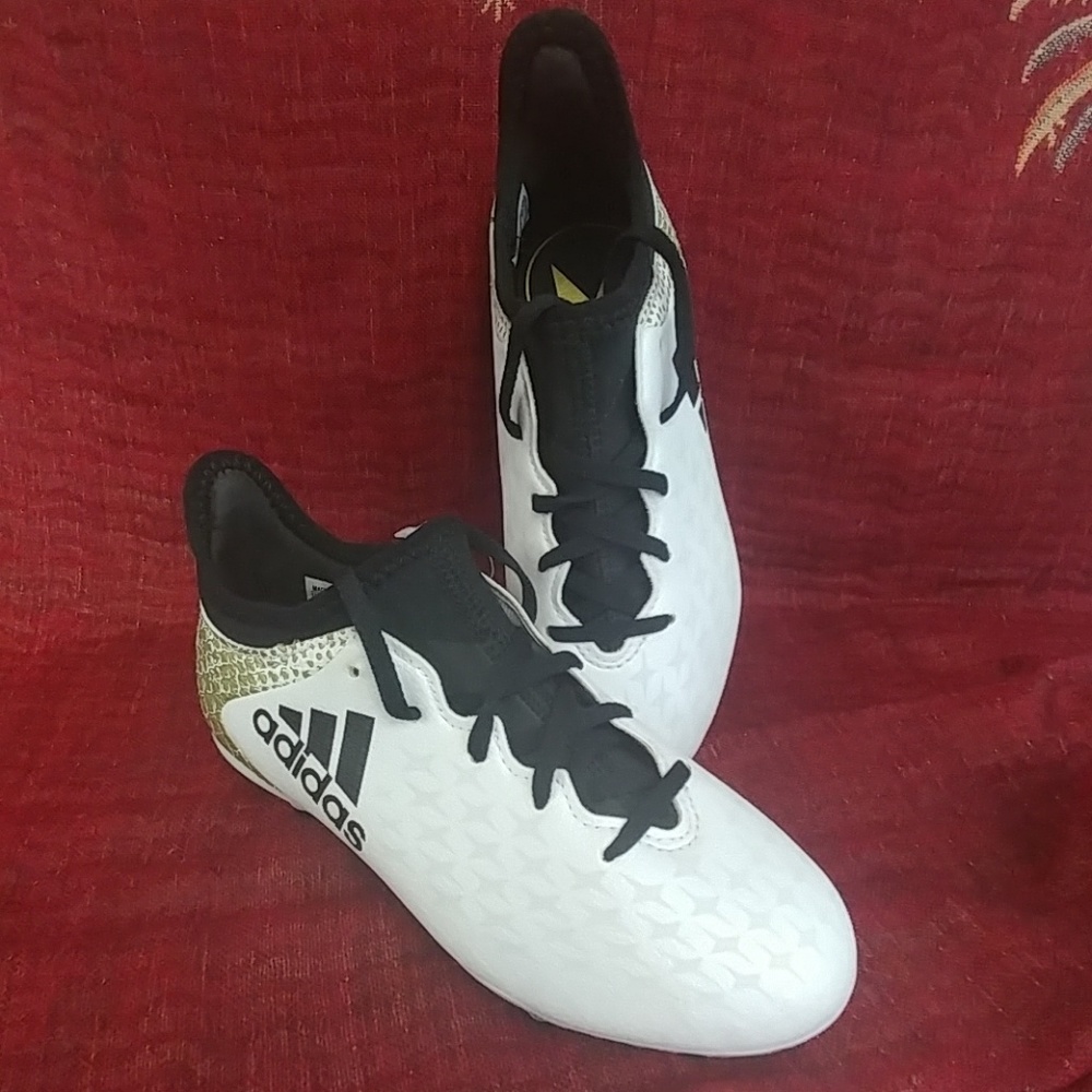 Adidas Kids' X 16.3 Firm Ground Soccer Cleats